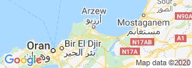 Ain El Bya map